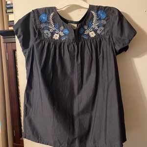Very cute embroidered summer top
